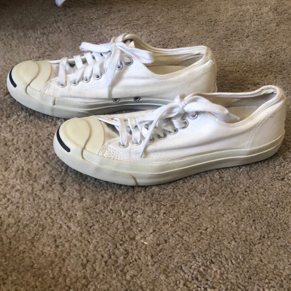 Converse Jack Purcell white sneakers